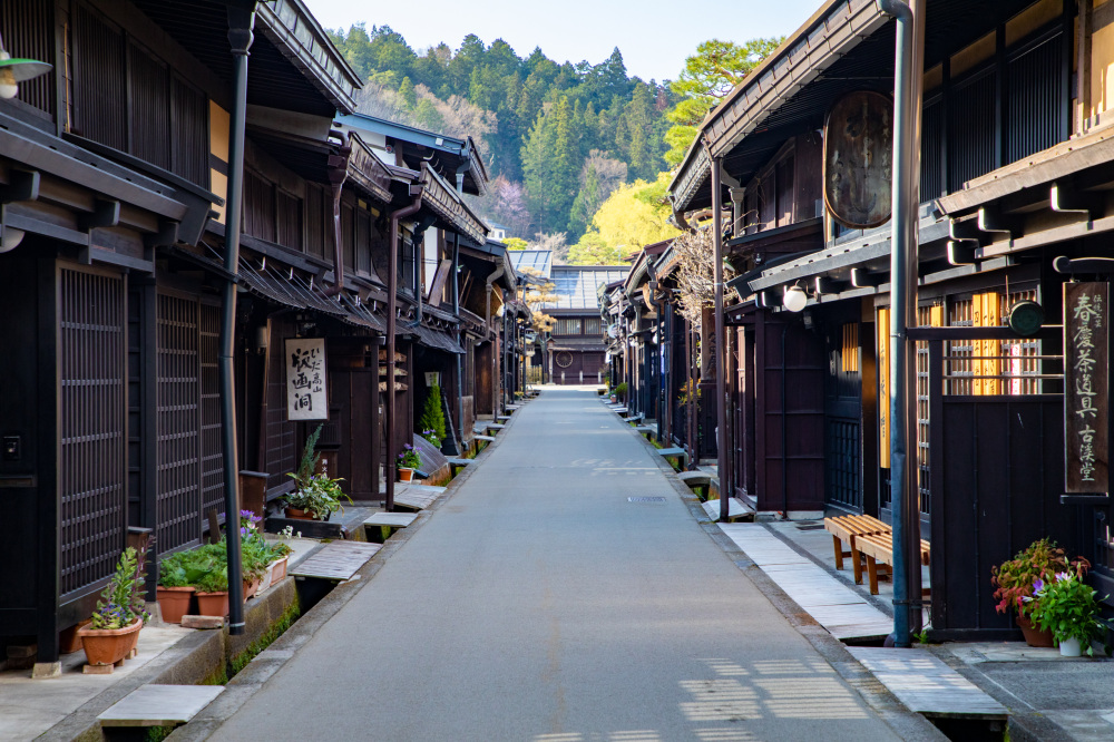 飛騨高山の古い町並み